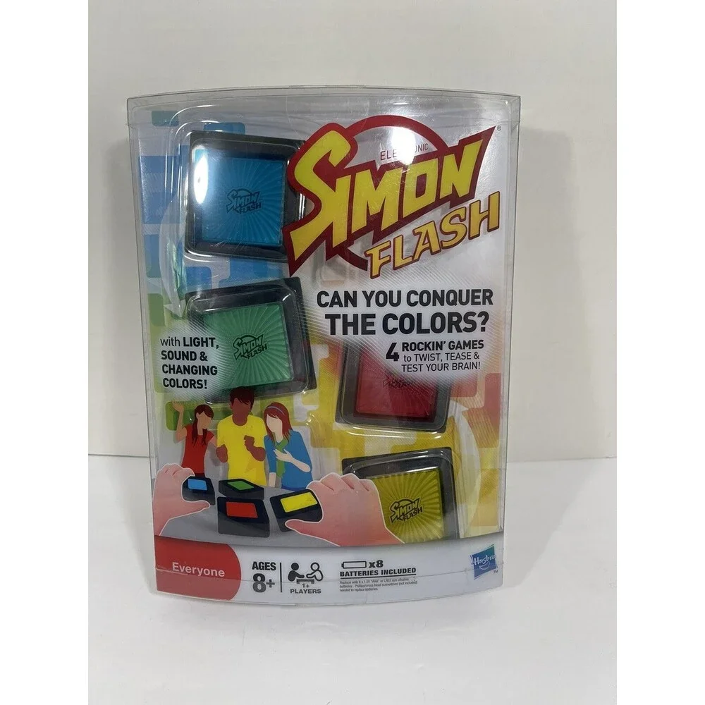 Hasbro Electronic Simon Flash Game NIP